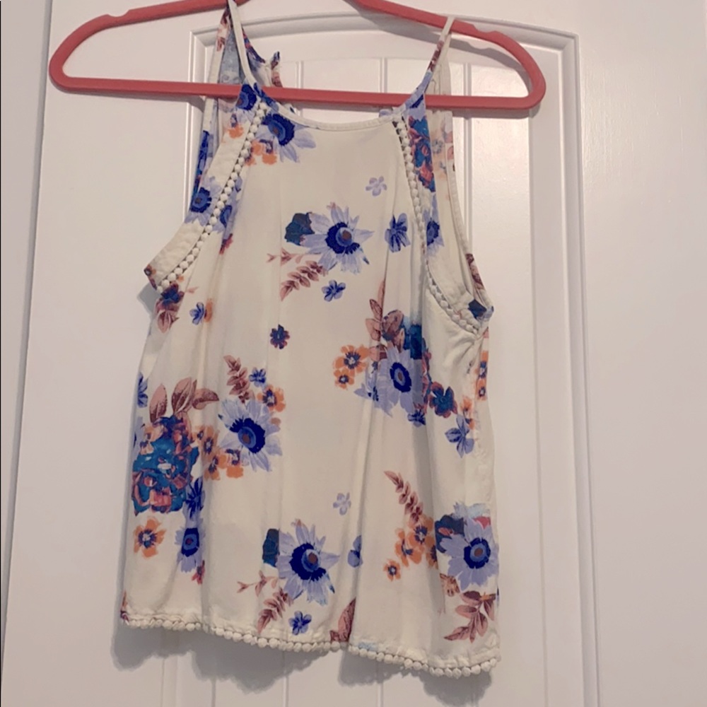 Floral tank top